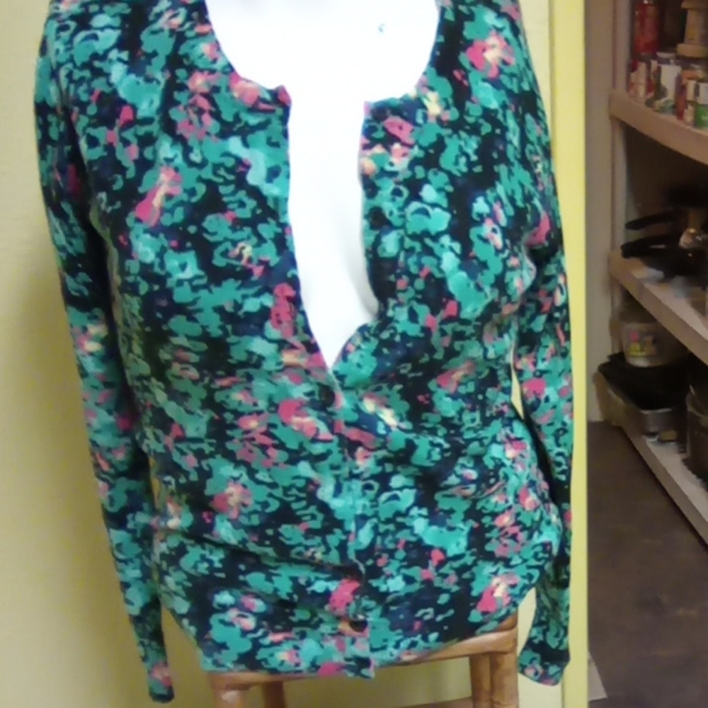 Madrona long sleeve button up sweater